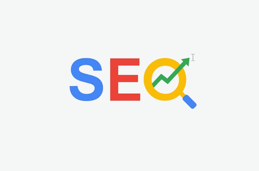 seo graphic with arrow