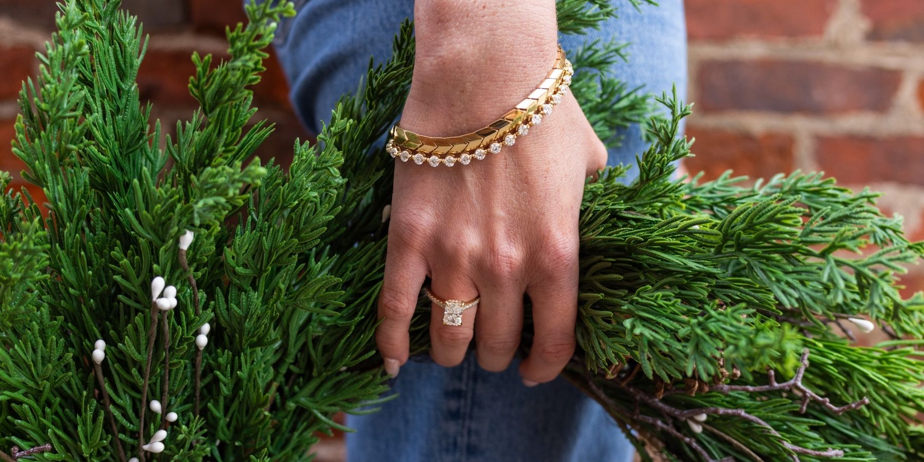 Creative advertising photography created for jewelry brands